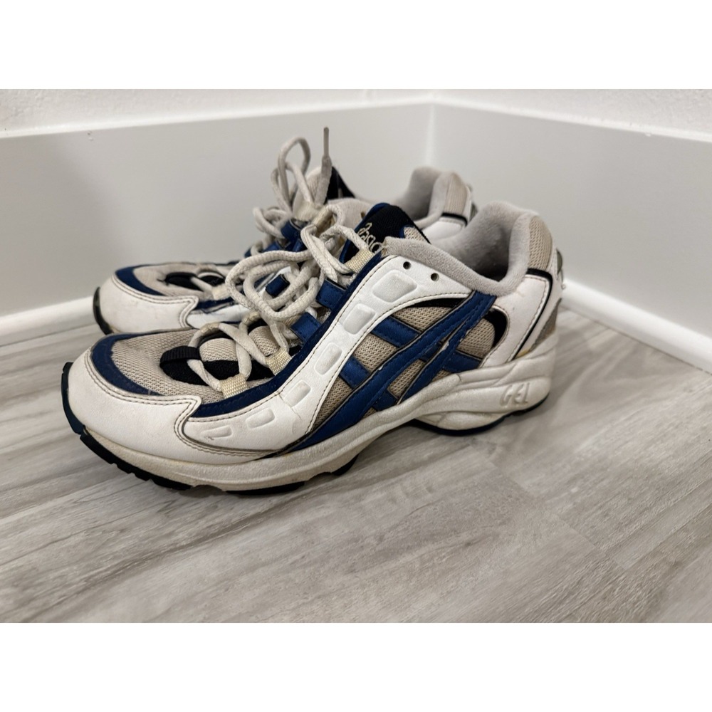 ASICS GEL Vintage Speva-Shoes White-Blue-Gray US8